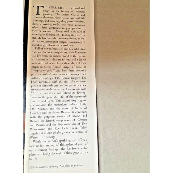 Vintage 1999 Still Life by Sybille Ebert-Schifferer Greco-Roman Realism Art Book - Picture 6 of 9